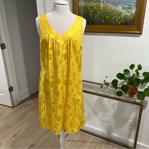 Rory Beca Yellow Silk Dress